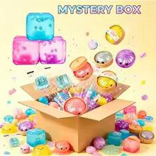 Sensory Squishy Blind Box Series, Random Cute Slow Rise Toy, Collectable Stress Ball Fidget Surprise Gift